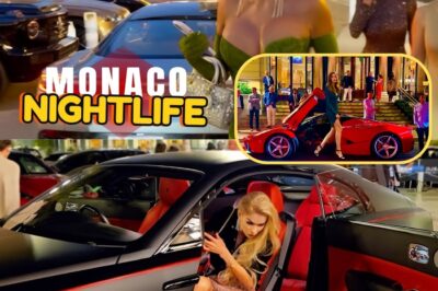 MONACO LUXURIOUS RICH LADIES NIGHTLIFE & MONACO SUPER CARS