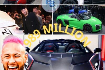 Explore Neymar Jr’s Luxurious and Million Dollar Garage Neymar’s Millionaire Cars… Crazy About the “Value” of the Car He Got Just to Fill the Gap He Hates