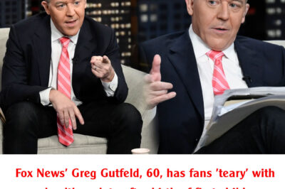 Fox News’ Greg Gutfeld, 60, has fans ‘teary’ with health update after birth of first child