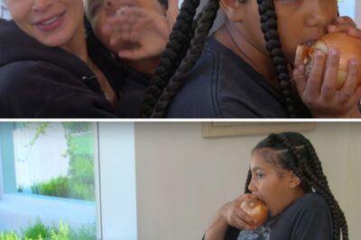 HOT HOT: Kim Kardashian WEIRDED OUT by North Gnawing on RAW ONION