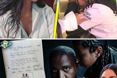 DISGUSTING? Controversy Erupts Over Kim Kardashian and Kanye West’s Child Drawing NSFW Art and Praising Explicit Songs