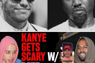 YIKES! Kanye West Gets SCARY With Pete Davidson AGAIN Over Kim Kardashian Drama