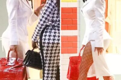 Kim Kardashian Legs That Great Should Be Illegal … Revealing Skirt on Legal Show Set