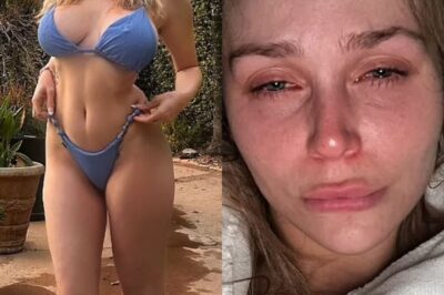 Courtney Stodden breaks down in tears while evacuating from LA fires as she suffers from ‘anxiety triggered by uncertainty’