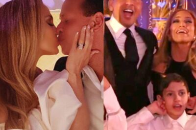 Jennifer Lopez and Alex Rodriguez Share a New Year’s Kiss as They Celebrate with Their Kids