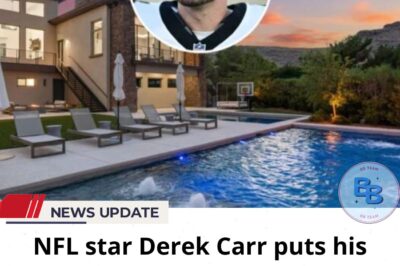 NFL star Derek Carr puts his Nevada mansion up for sale at $9 million