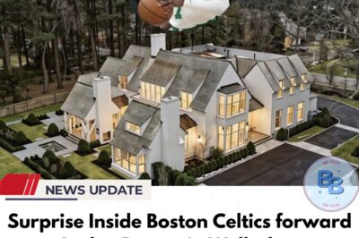 Celebrity House Surprise Inside Boston Celtics forward Jaylen Brown in Wellesley, Massachusetts