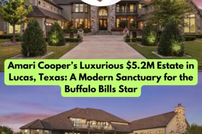 Amari Cooper’s Luxurious $5.2M Estate in Lucas, Texas: A Modern Sanctuary for the Buffalo Bills Star