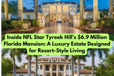 Inside NFL Star Tyreek Hill’s $6.9 Million Florida Mansion: A Luxury Estate Designed for Resort-Style Living