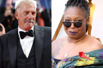 Kevin Costner Sparks Controversy By Refusing To Share The Stage With Whoopi Goldberg At The Oscars.