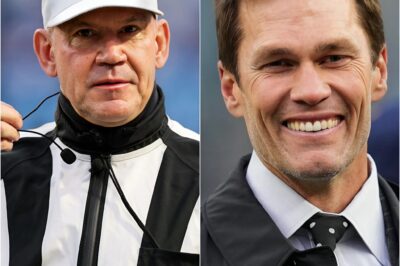 BREAKING: After the controversial playoff game between the Chiefs and the Bills, referee Clete Blakeman warned Tom Brady for criticizing and insulting the NFL officiating crew live on air, urging the NFL to ban him from analyzing future games and telling him to “shut up” and leave FOX.