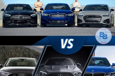 2023 BMW 3 Series vs Mercedes C-Class vs Audi A4 // The $50,000 Question