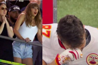 15 MINUTES AGO: Just moments after the Chiefs suffered a crushing defeat to the Philadelphia Eagles, an emotional Travis Kelce shocked the world by officially announcing his retirement from the NFL. Standing at the post-game press conference, Kelce struggled to hold back tears as he addressed reporters and fans………