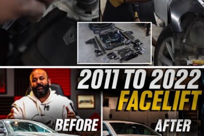 OMG! FULL VIDEO of transforming this 12 year old BMW into the latest model…