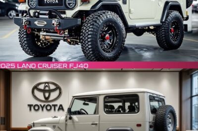 Unveiling the Beast: 2025 Toyota Land Cruiser FJ45 Review”