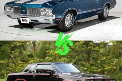 Road Test & Tour : 1970 Oldsmobile W-30 442 Ram Air clone 455 American Muscle Car VS 1983 Oldsmobile Hurst/Olds Review – The Muscle Car With THREE Shifters!