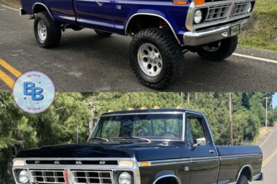 “Classic Power Meets Timeless Style: 1976 Ford F-150 XLT Ranger – A True American Icon!”