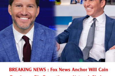 BREAKING NEWS : Fox News Anchor Will Cain Receives a Big Promotion as Network Shakes Up Schedule