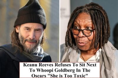 SHOCK: Keanu Reeves refuses to give Lifetime Achievement Award to Whoopi Goldberg: “She’s not a good person” “she doesn’t deserve it”.