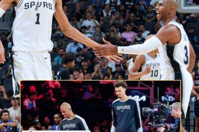 Social Media Is In Stitches After Chris Paul And Victor Wembanyama Get Disqualified For Trying To Hack The 2025 NBA Skills Challenge