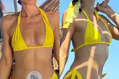 Paris Hilton Sliving In Yellow Bikini … That’s Hot!