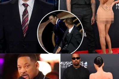 WHAT : Jimmy Kimmel Says if Will Smith Slapped Kanye West at Grammys for Wife’s Nude Look “All Would Be Forgiven”