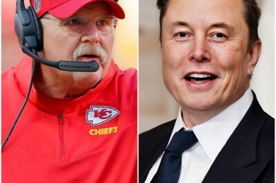 Elon Musk shocks the world by suddenly confirming the acquisition of the Kansas City Chiefs, while decisively firing Andy Reid amid a whirlwind of explosive scandals!