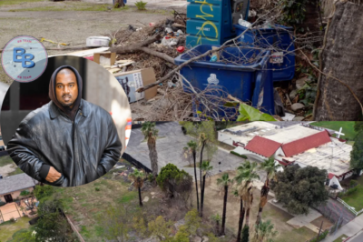 Kanye West’s $1.5m LA church building burns to the ground after he abandoned plans to move Donda Academy to property