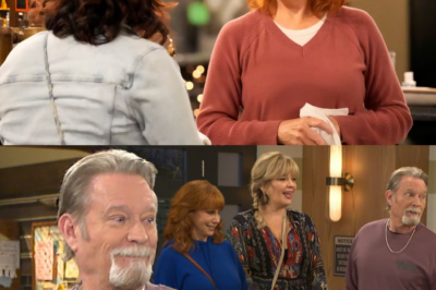 First Photos Released Of Reba McEntire’s Former TV Husband Christopher Rich On Set Of “Happy’s Place”