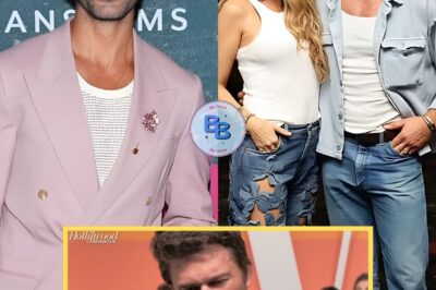 Blake Lively’s co-star melts down when asked painfully awkward Justin Baldoni question
