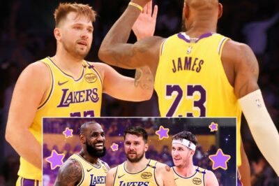 LeBron James, Austin Reaves & Luka Dončić Rewrite NBA History with a Record-Breaking Performance No Lakers Trio Has Matched in 35 Years!