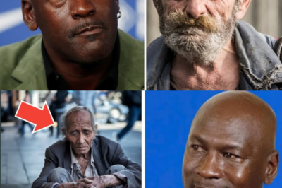 Michael Jordan fed a homeless man. An hour later, he handed him a NOTE that SHOCKED him…