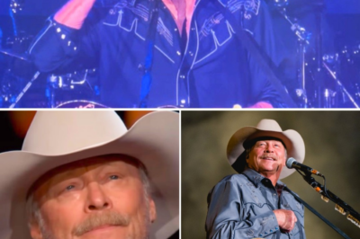 Under the glow of the stage lights, Alan Jackson stood—his voice trembling with raw emotion as he poured his soul into Drive. A song born from love, loss, and memories that refuse to fade, it was more than just music—it was a final conversation with the father who shaped him. Every lyric hit like a heartbeat, every note carried the weight of a lifetime. As the last echoes faded into the night, the reality sank in—this was goodbye. With Last Call: One More for the Road marking his final tour, each performance is a farewell wrapped in melody, a chapter closing before our eyes. A legend’s last bow… and a moment we’ll never forget.