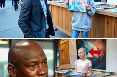 She Was Selling Art to Afford Chemo—What MJ Did Next Left Everyone Speechless!