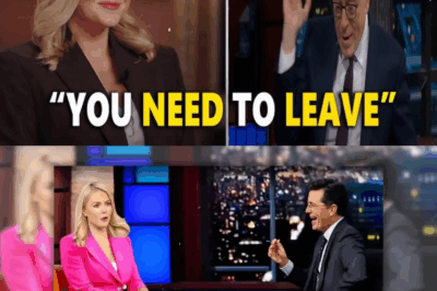 SHOCKING FACE-OFF: Karoline Leavitt Takes Stage From Stephen Colbert In Fierce Clash—Cut-Off Segment Revealed and TV History Made! The Internet Gawks.