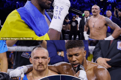 Oleksandr Usyk Sent 13-Word Warning as Anthony Joshua Team Disagree