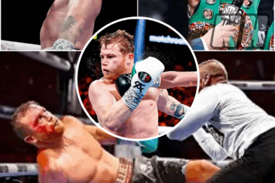 “THE DETHRONED KING” David Benavidez leaves the world speechless by knocking out Canelo Álvarez in the fourth round of a fight behind closed doors, while Canelo loses 65 million dollars without being able to get up from the blow.