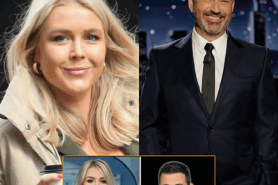 Panique et chaos sur Jimmy Kimmel Live : Karoline Leavitt, invitée exceptionnelle, balance soudain en pleine émission des révélations fracassantes, forçant la sécurité à l’évacuer précipitamment. Les bombes lâchées pourraient anéantir la carrière de Jimmy Kimmel – une soirée télévisée déjà entrée dans la légende du scandale !