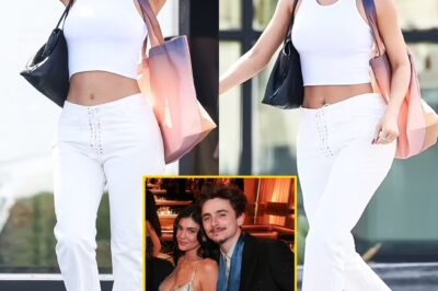 Kylie Jenner flashes abs on shopping haul after ‘secret’ Golden Globes plans with Timothee Chalamet revealed