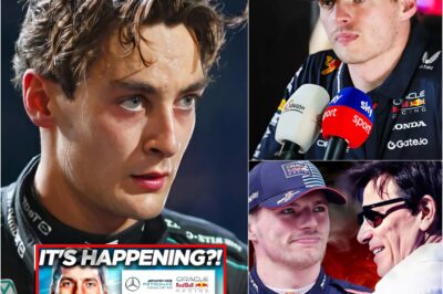 Russell’s SHOCKING statement after REVEALING the amount of the contract Mercedes signed with Max Verstappen for the season, and angrily publicly stating that his salary would have to be multiplied by 10 to match Max Verstappen’s!!!