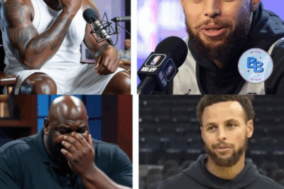 Shaquille O’Neal chokes up on podcast as he confesses to underestimating Steph Curry – and reveals the emotional truth behind his change of heart.