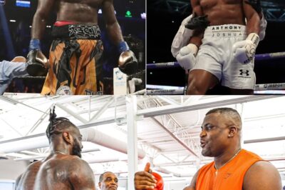 2025 Boxing Shock: Anthony Joshua Expresses Desire to Face Deontay Wilder, But ‘Edo Man’ Coldly Dismisses AJ to Pursue Ngannou