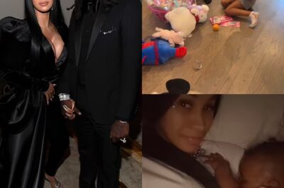 Cardi B shows off her and Offset’s children enjoying their Easter baskets… and gives a glimpse of their youngest daughter