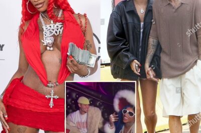 Rapper who Justin Bieber kissed speaks after fans said he looked ‘happier’ with her than wife Hailey