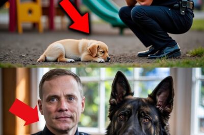 Cop Discovers Why a Puppy Slept in the Park Every Night – The Emotional Truth Will Shock You!
