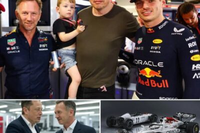 BREAKING: Elon Musk shocks the F1 world, teaming up with Red Bull Racing to create a high-tech supercar for Max Verstappen! Will Musk’s billionaire power give Red Bull an unstoppable edge this season? The race for dominance just got a lot more intense. 