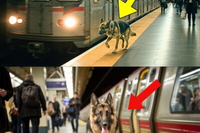 A German Shepherd Takes the Subway Every Day, and a Man Puts a Tracker—What He Finds Is Shocking
