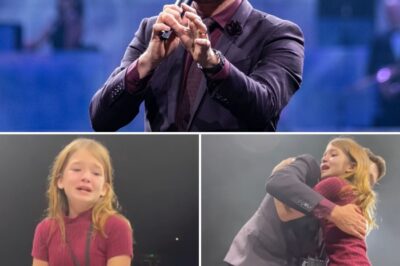 When Michael Bublé Hands You the Mic… You Serenade Your Daughter with “Daddy’s Little Girl”!