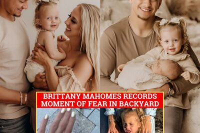 Brittany Mahomes shared the moment of fear when her kids get too close to strange dead body in back yard