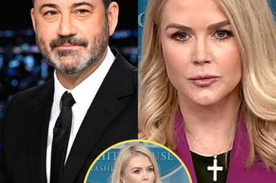 TOTAL HUMILIATION LIVE ON AIR: Jimmy Kimmel Thought He Could Mock Karoline Leavitt with a Cheap Joke—But She FIRED BACK With a Verbal Uppercut So Brutal It Left Him Visibly SHAKEN and the Audience in Total SILENCE! The Internet EXPLODED as Viewers Rallied Behind Karoline’s Savage Response, Calling It the Most Savage Live TV Moment in YEARS—Is Kimmel’s Late-Night Career Now in SERIOUS JEOPARDY After This Blunder?